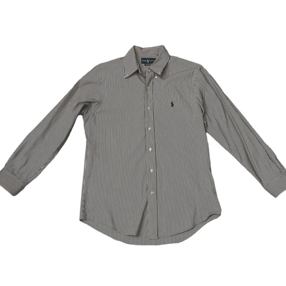 RALPH LAUREN | Striped Custom Fit Shirt | Size 15.5 Neck
